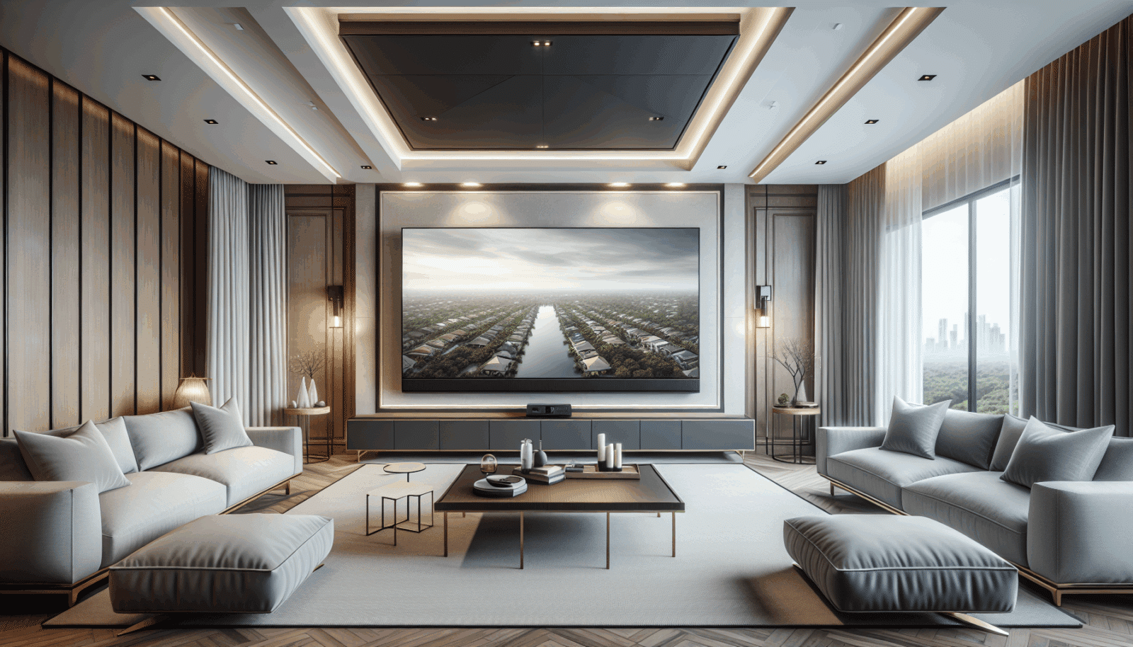 Top Ceiling TV Mounts for Space-Saving Home Entertainment