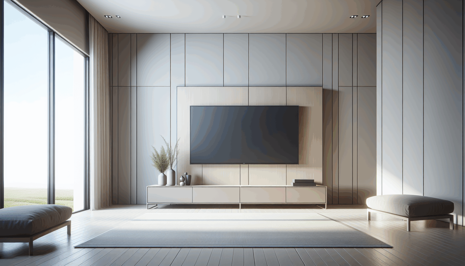 Minimalist TV Mounting Ideas for a Sleek Living Room
