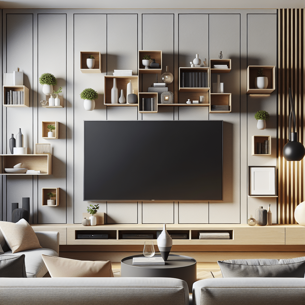 Maximizing Space: The Benefits of TV Mounts and Floating Shelves