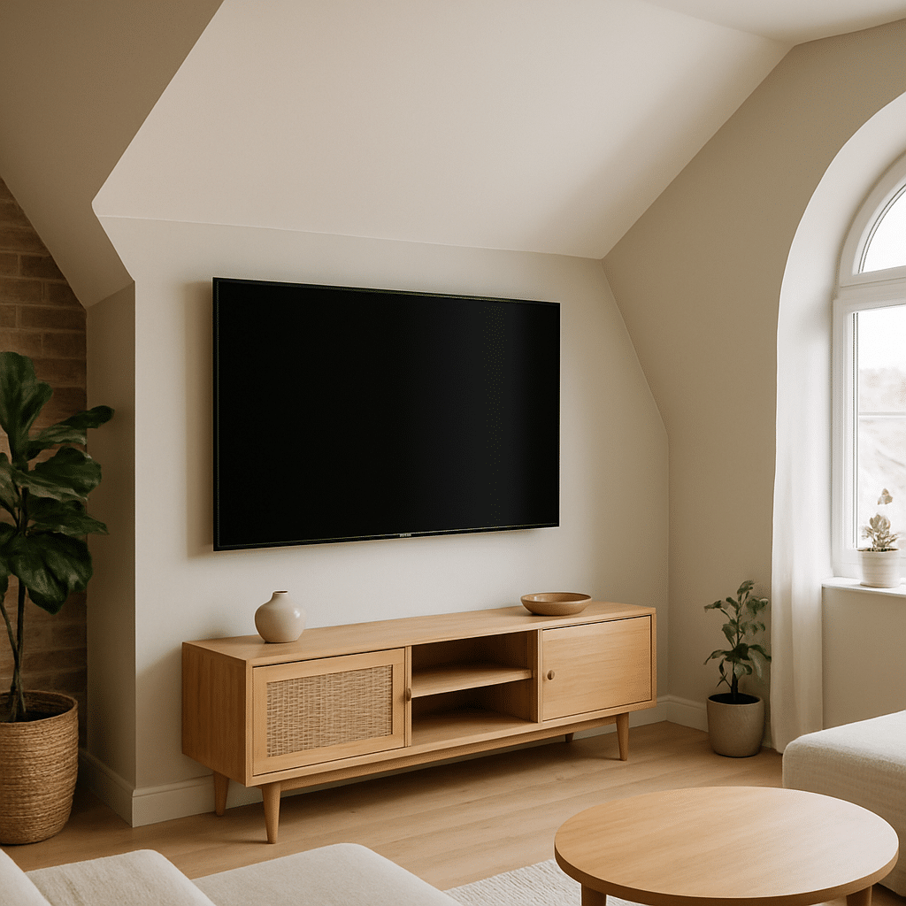 TV Mounting Tips for Unconventional Rooms